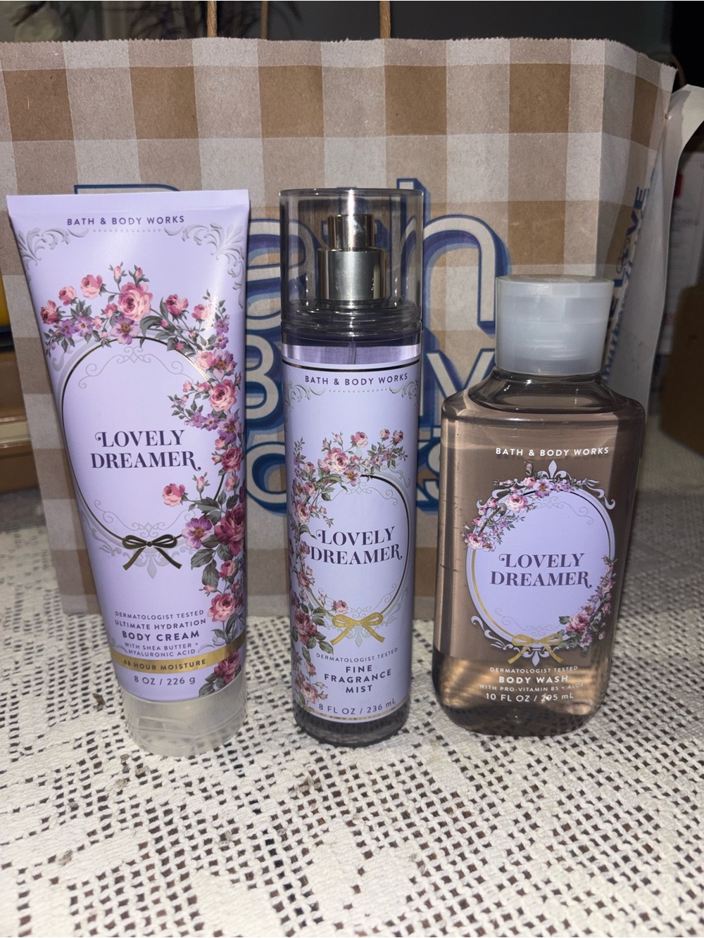 (2026) Bath & Body Works Lovely Dreamer Body Care Set - Lavender